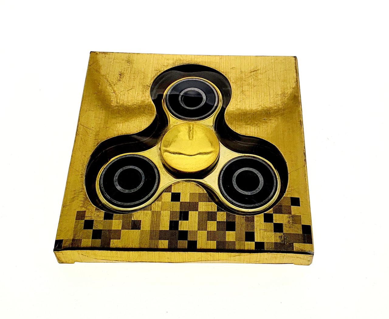 Спінер ручний Fidget Spinner Gold (2728) - фото 4 Спінер ручний Fidget Spinner Gold (2728) - фото 4
