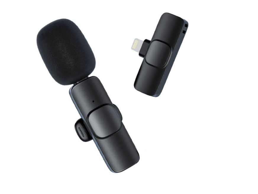 Беспроводной петличный микрофон Сonvers К1 для телефона Apple IPhone 7/8/Х/11/12/13 lightning (BPM-01)