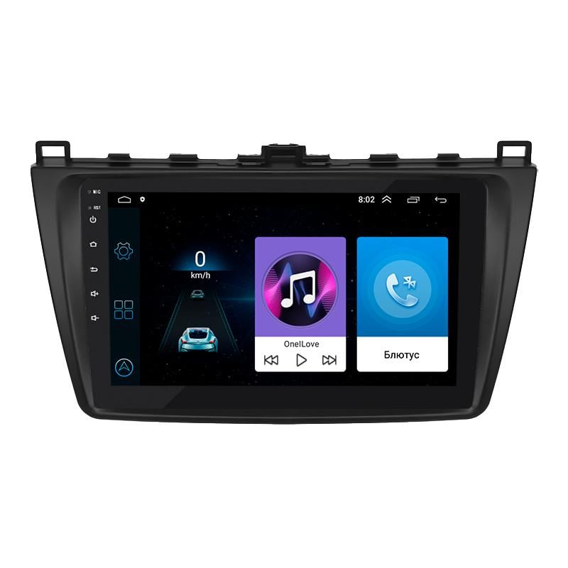 Магнітола штатна Lesko для Mazda 6 II GH 2007-2009 9" 1/16Gb/ Wi-Fi