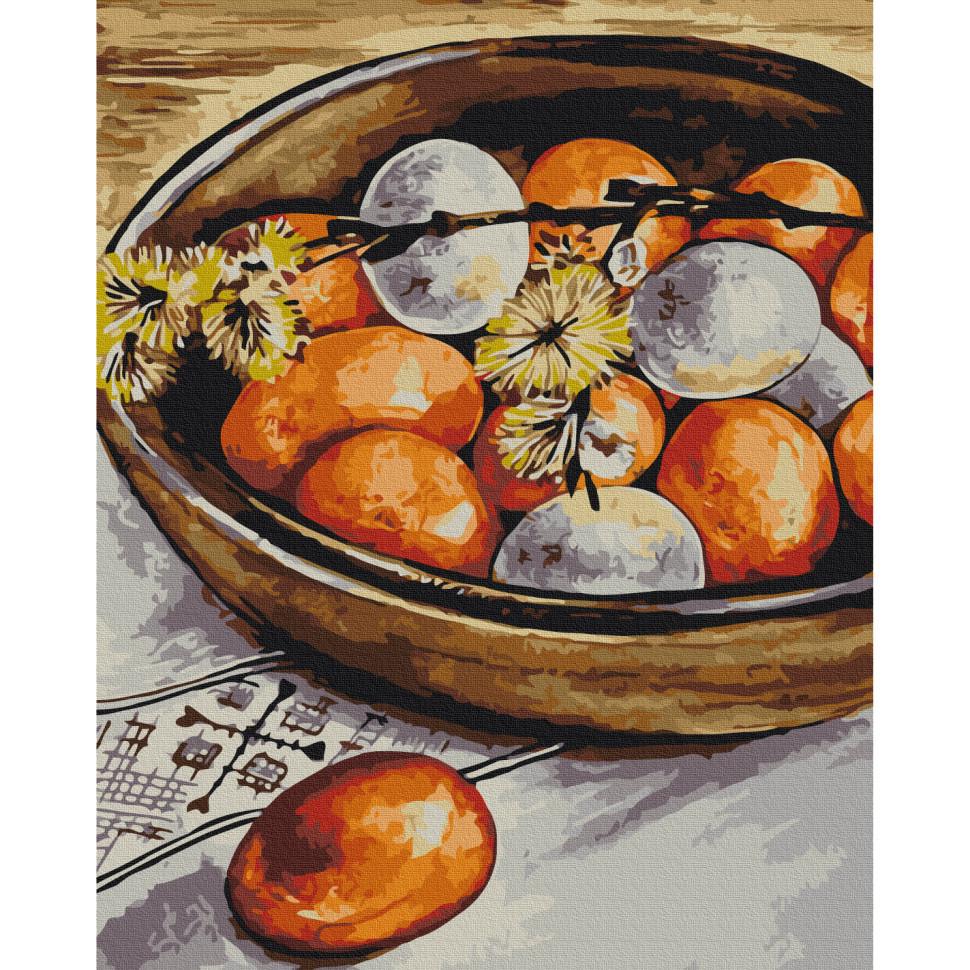 Картина за номерами Brushme Крашанки і верба Каріна Зіміна BS53950 40x50 см (RLT39959)