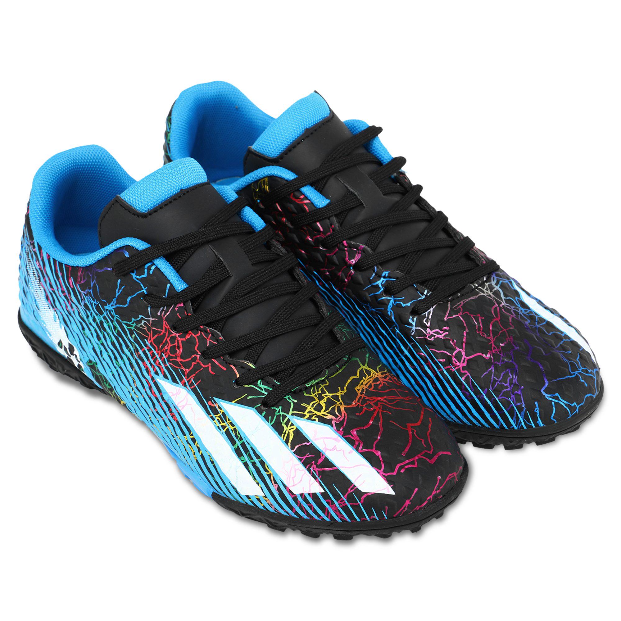 Сороконіжки футбольні LiJIN 2300-35-39-3 р. 35 Білий/Блакитний - фото 3