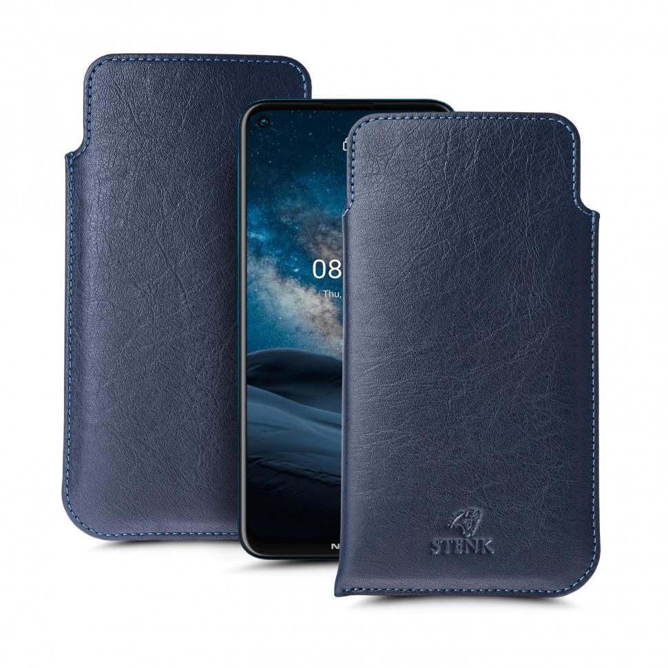 Футляр Stenk Elegance для Nokia 8.3 Синий (67983)