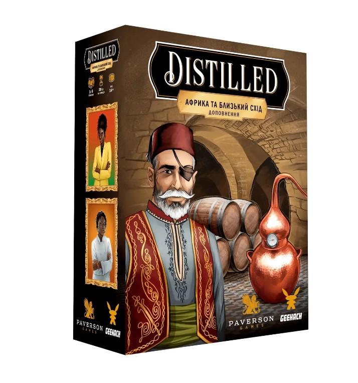 Настольная игра Geekach Games Distilled Africa & Middle East на украинском языке дополнение