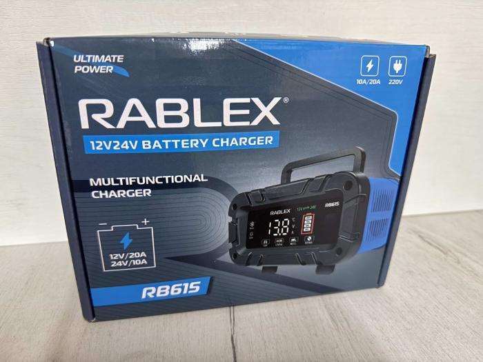 Зарядное устройство Rablex RB-615 12-24V DC USB (23450304)