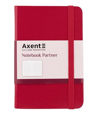 Записная книга Axent Parther A6 96 листов в клетку Красный (8301-03-A)