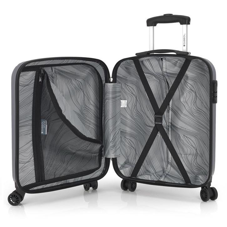 Чемодан Gabol Alabama S Silver (121822-022) - фото 2 Чемодан Gabol Alabama S Silver (121822-022) - фото 2