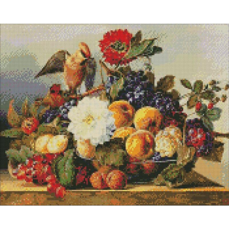 Алмазная мозаика Идейка Обед омелюха 40x50 см (AMO7393)