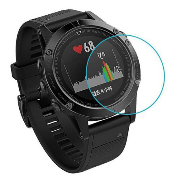 Закаленное защитное стекло для спортивных часов Garmin Fenix 5 (600173432)