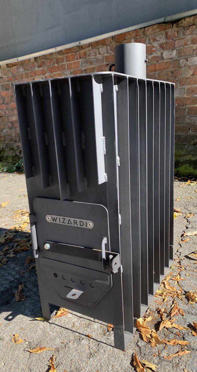 Буржуйка Wizardi А-110 с варочной поверхностью 700х280х568 мм - фото 2 Буржуйка Wizardi А-110 с варочной поверхностью 700х280х568 мм - фото 2