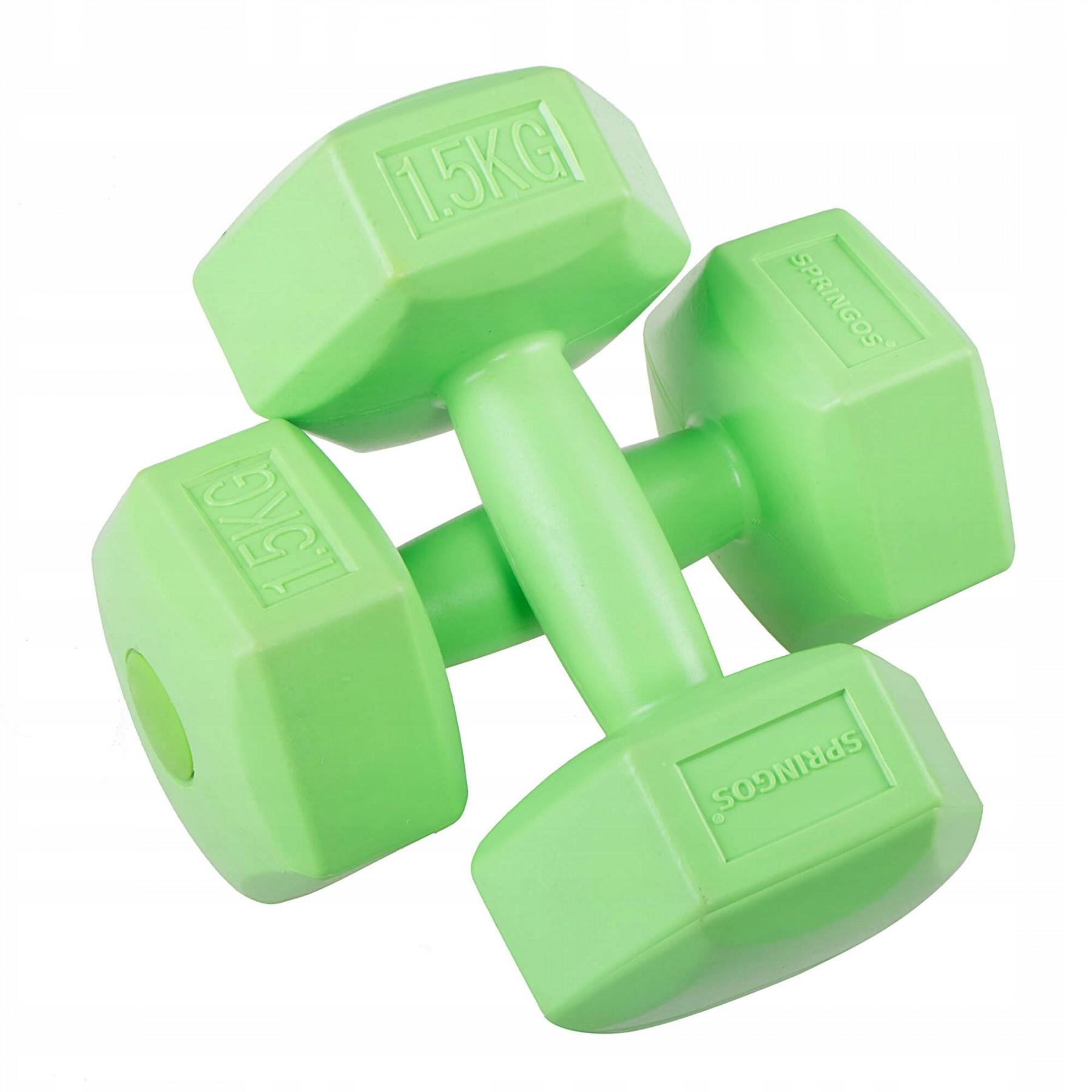 Гантели Springos Hex 1,5 кг 2 шт. (FA1031) - фото 6 Гантели Springos Hex 1,5 кг 2 шт. (FA1031) - фото 6