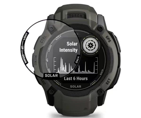 Защитное стекло противоударное SoftGlass Full Cover P ммA для Garmin Instinct 2S Black