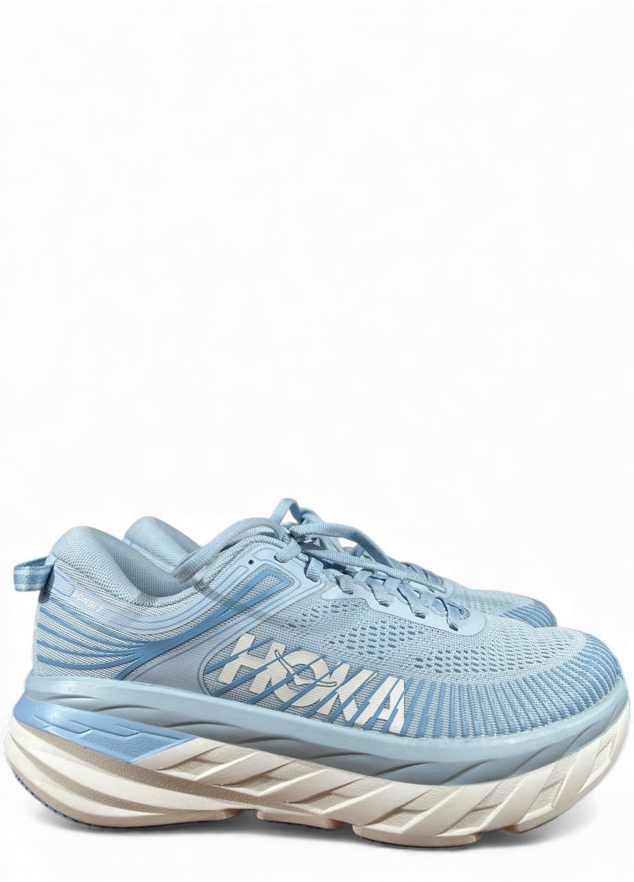 Кроссовки женские Hoka One One Bondi 7 Wide 1110531 IRW р. 40 2/3 25,5 см Голубой (30644500) - фото 2 Кроссовки женские Hoka One One Bondi 7 Wide 1110531 IRW р. 40 2/3 25,5 см Голубой (30644500) - фото 2
