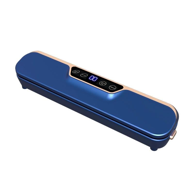 Вакуумний пакувальник Lesko HB-501 для харчових продуктів Dark Blue (35611557)