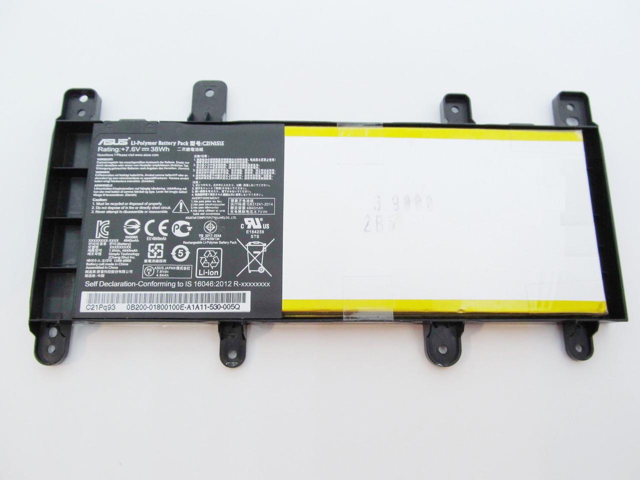 Аккумулятор для ноутбука Asus X756 C21N1515 (A47278) Аккумулятор для ноутбука Asus X756 C21N1515 (A47278)