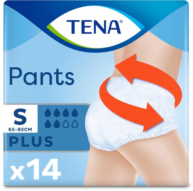 Підгузки-труси для дорослих Tena Pants Plus Small 14 шт 65-85 см 6 крап.
