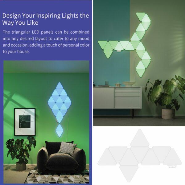 Панель умная световая Yeelight Smart Light 3 шт. - фото 2