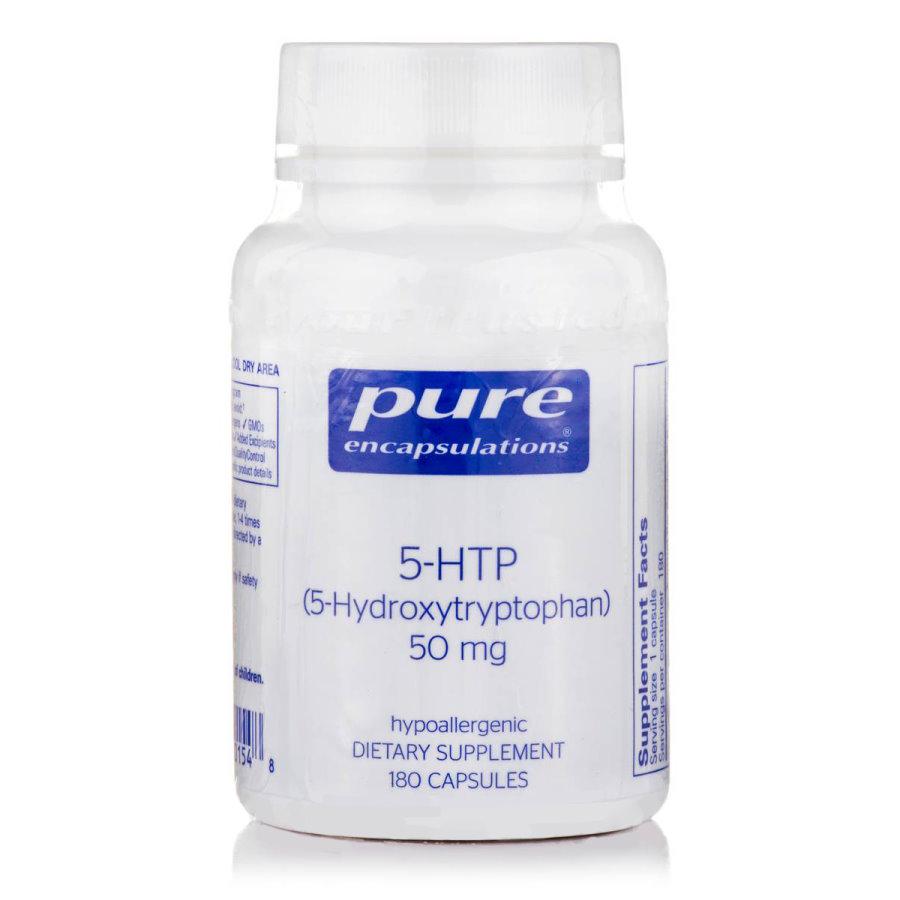 Аминокислота Pure Encapsulations 5-HTP 50 мг 180 капс. (8079) Аминокислота Pure Encapsulations 5-HTP 50 мг 180 капс. (8079)