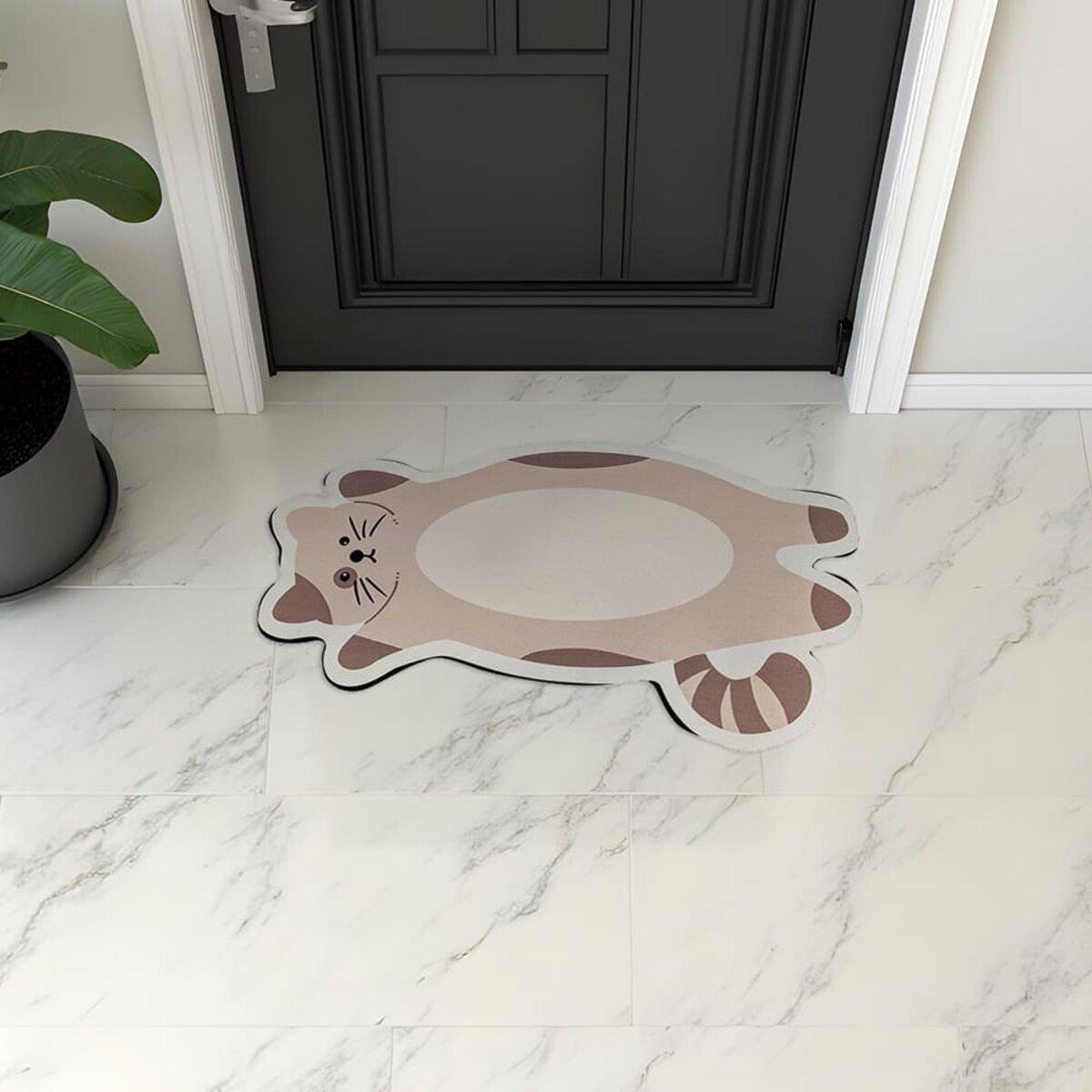 Коврик влагопоглощающий Котик 40х60х3 мм (SW-00002564) - фото 6 Коврик влагопоглощающий Котик 40х60х3 мм (SW-00002564) - фото 6