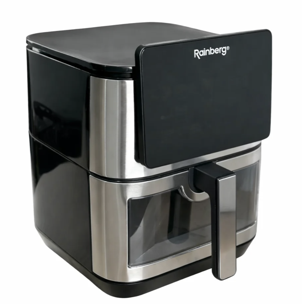 Мультипіч-аерофритюрниця сенсорна Rainberg RB-2321 4200 Вт 12,5 л з 2 ТЕНами з нержавіючої сталі (RB-2321) Мультипіч-аерофритюрниця сенсорна Rainberg RB-2321 4200 Вт 12,5 л з 2 ТЕНами з нержавіючої сталі (RB-2321)