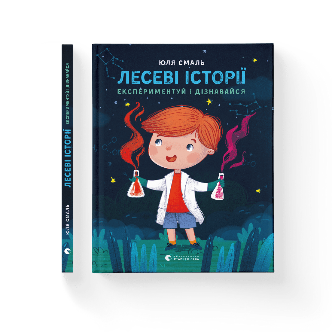 Книга "Лесеві історії Експериментуй і дізнавайся" Юля Смаль ВСЛ (9786176796213)