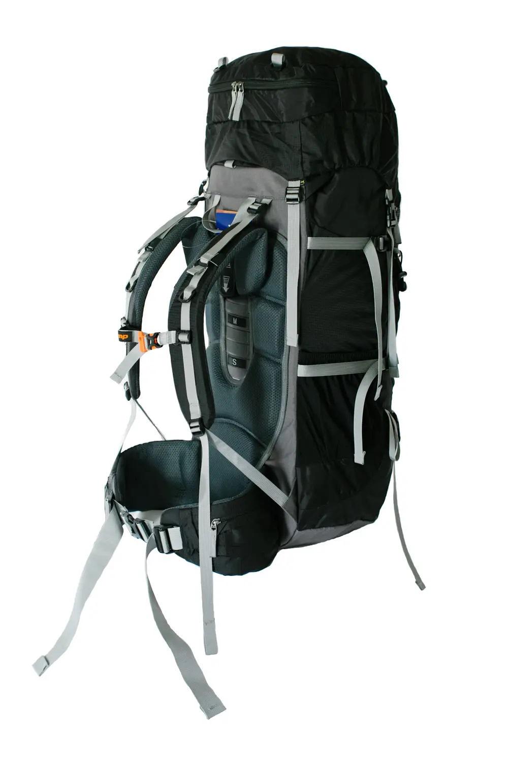 Рюкзак туристичний Tramp Ragnar 75/10 л 80х35х26 см Чорний (UTRP-044-black) - фото 4