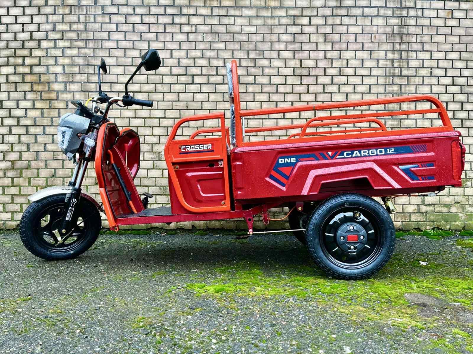 ᐉ Электроскутер-самосвал трехколесный CROSSER Cargo 12