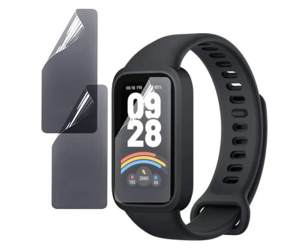 Пленка для смарт-часов противоударная гидрогелевая для Xiaomi Band 9 Active Hydrogel Film 6 шт. Transparent (pl-3781) Пленка для смарт-часов противоударная гидрогелевая для Xiaomi Band 9 Active Hydrogel Film 6 шт. Transparent (pl-3781)