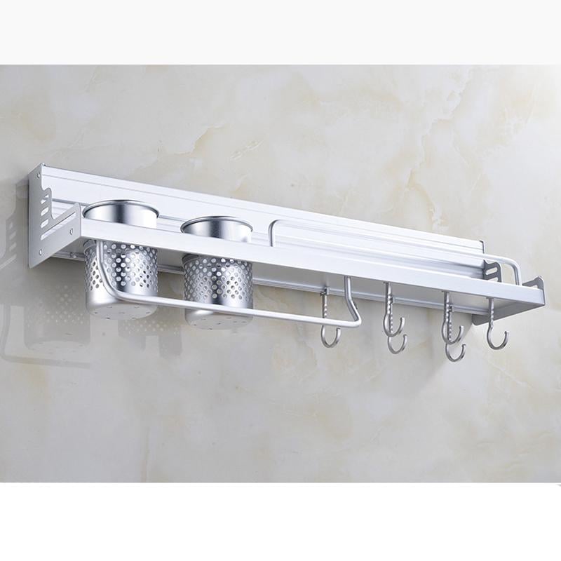 Полиця для кухні навісна 60 см Срібний (36417) Полиця для кухні навісна 60 см Срібний (36417)