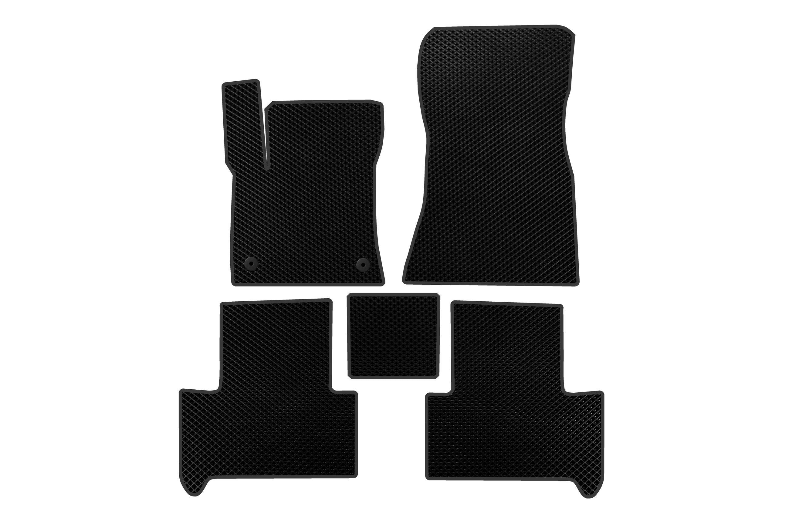 Коврики автомобильные Digital Designs EVA для Mercedes EQB 2021- гг. этилвинилацетат Черный (183403)