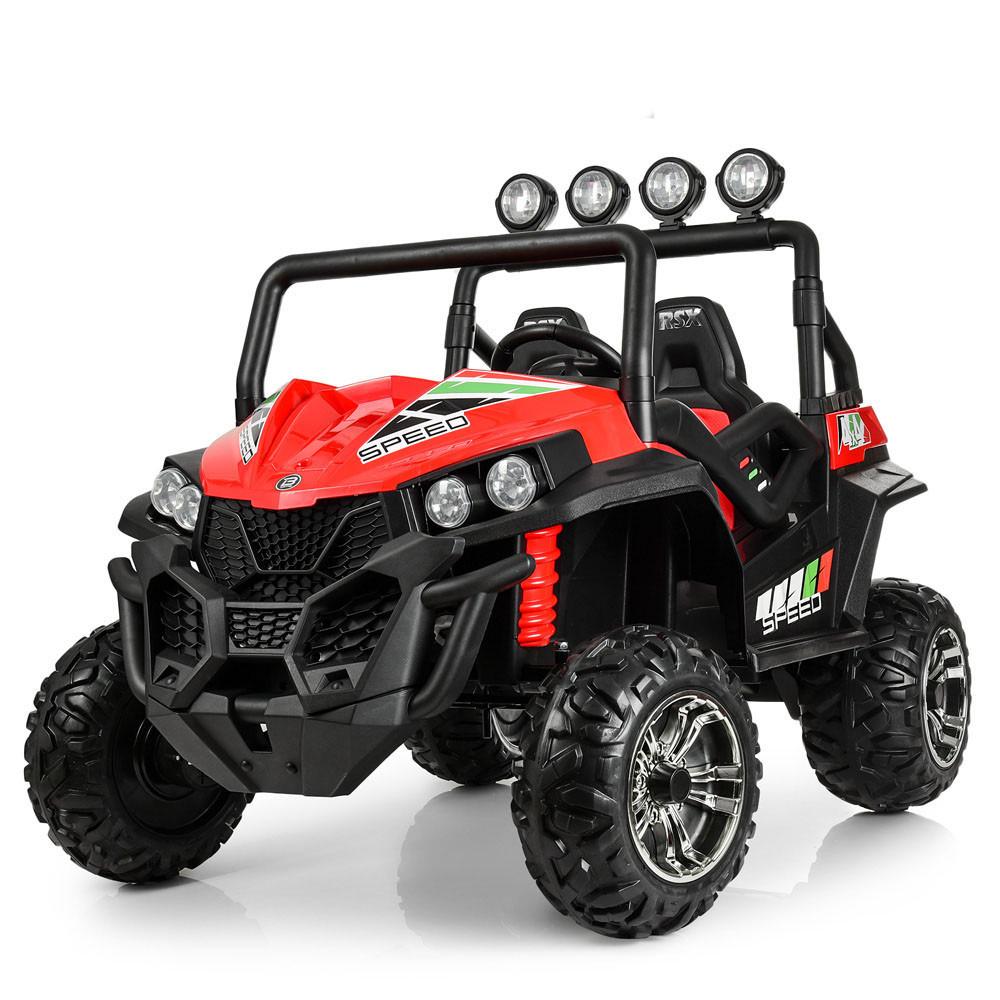 Детский электромобиль Bambi Racer M 3454 EBLR-3 джип с ручкой газа 1500 W Красный (14020117)