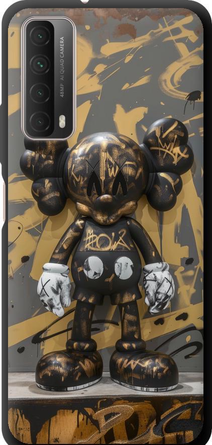 Чехол на Huawei P Smart 2021 Bronze kaws (6097b-2100-42517)
