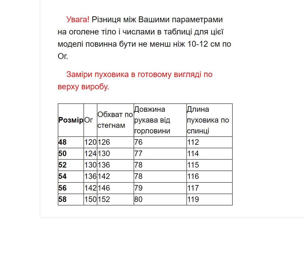 Пуховик жіночий батал Mishele р. 58 Мокко (30342\58) - фото 8