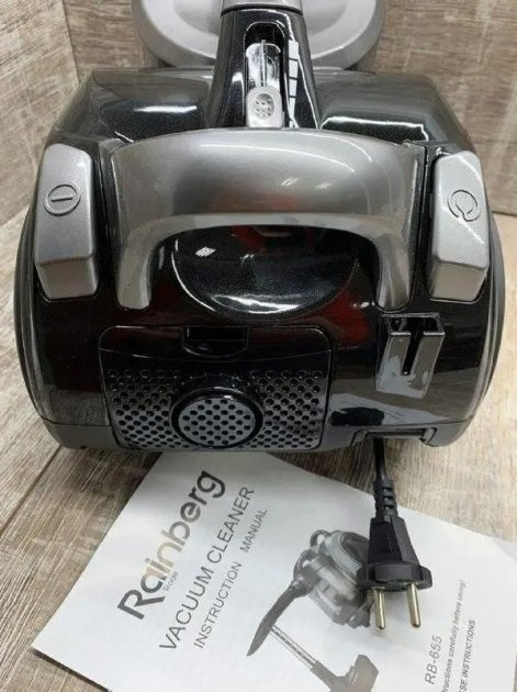 Пилосос контейнерний Rainberg RB-655 3500W циклонний HEPA (ML-05306) - фото 7 Пилосос контейнерний Rainberg RB-655 3500W циклонний HEPA (ML-05306) - фото 7