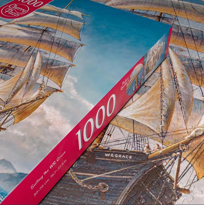 Пазл CherryPazzi Парусник компании Грейс 1000 эл. - фото 7 Пазл CherryPazzi Парусник компании Грейс 1000 эл. - фото 7