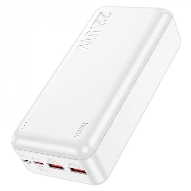 Павербанк Hoco J101B Astute 30000 mAh 22,5 W White (000231) - фото 5