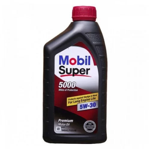 Масло моторное Mobil Super 5000 5W-30 0,946 л (1176)