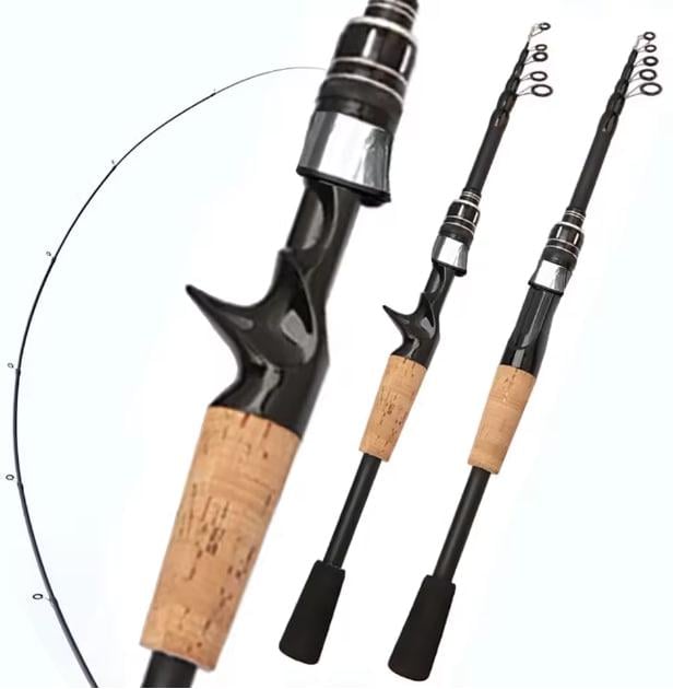 Спиннинг телескопический из углеродного волокна сверхлегкий 240 см - фото 2 Спиннинг телескопический из углеродного волокна сверхлегкий 240 см - фото 2