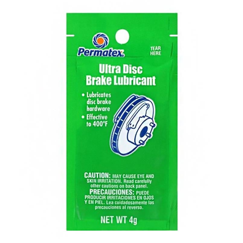 Смазка суппорта дисковых тормозов Permatex Ultra Disc Brake Lubricant 4 г (09977)