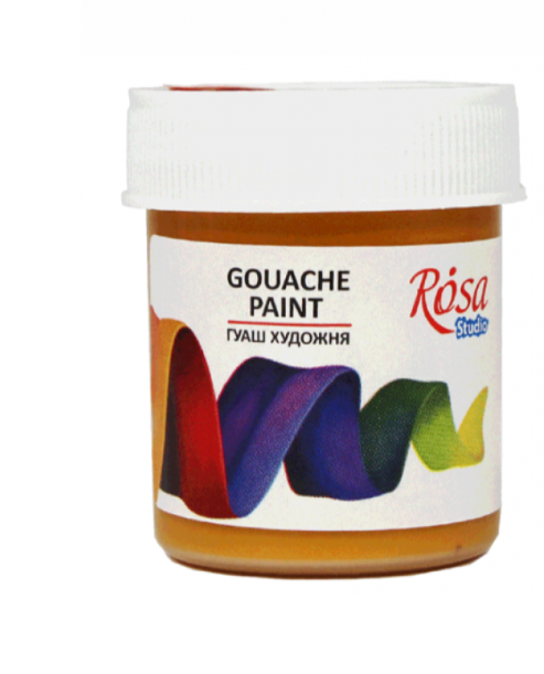 Краска гуашевая ROSA Studio 40 мл Охра натуральный
