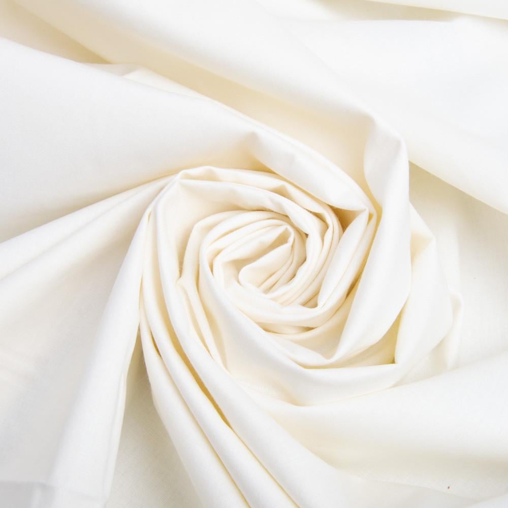 Тканина бязь ранфорс для постільної білизни V-2 2,4 м Молоко (2301342466)