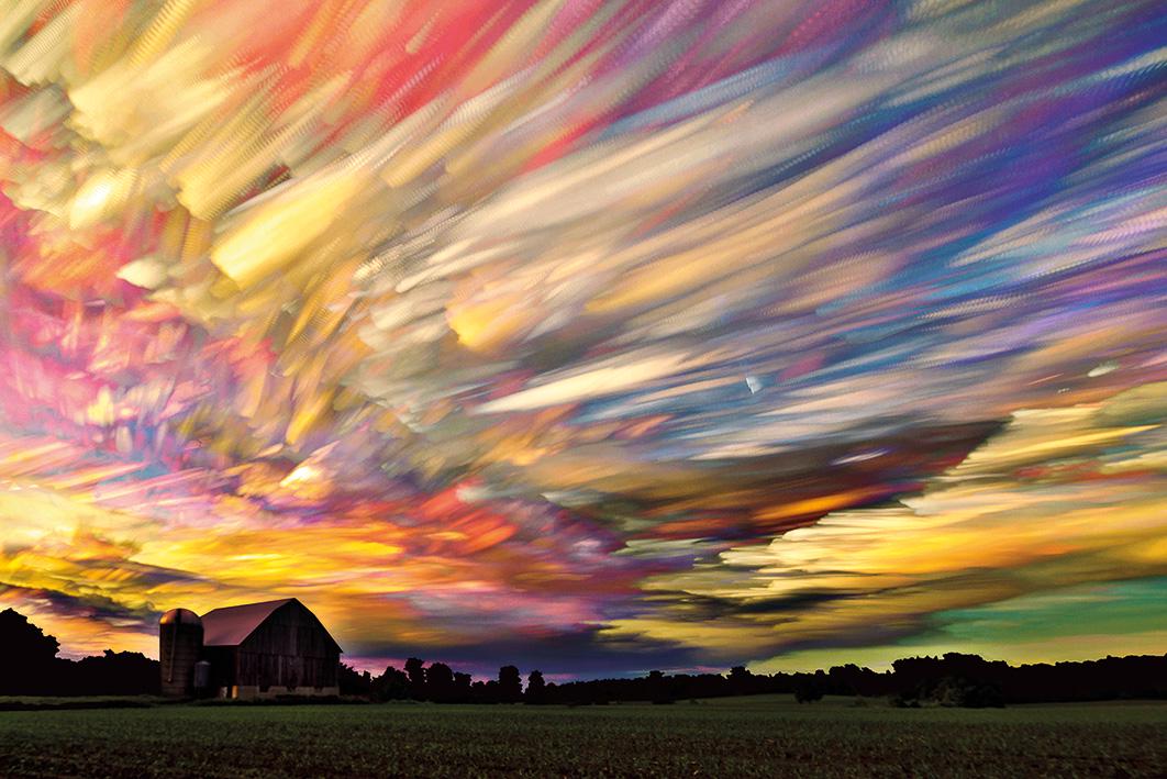 Постер плакат Солнечный закат/Sunset Spectrum 61x91,5 см