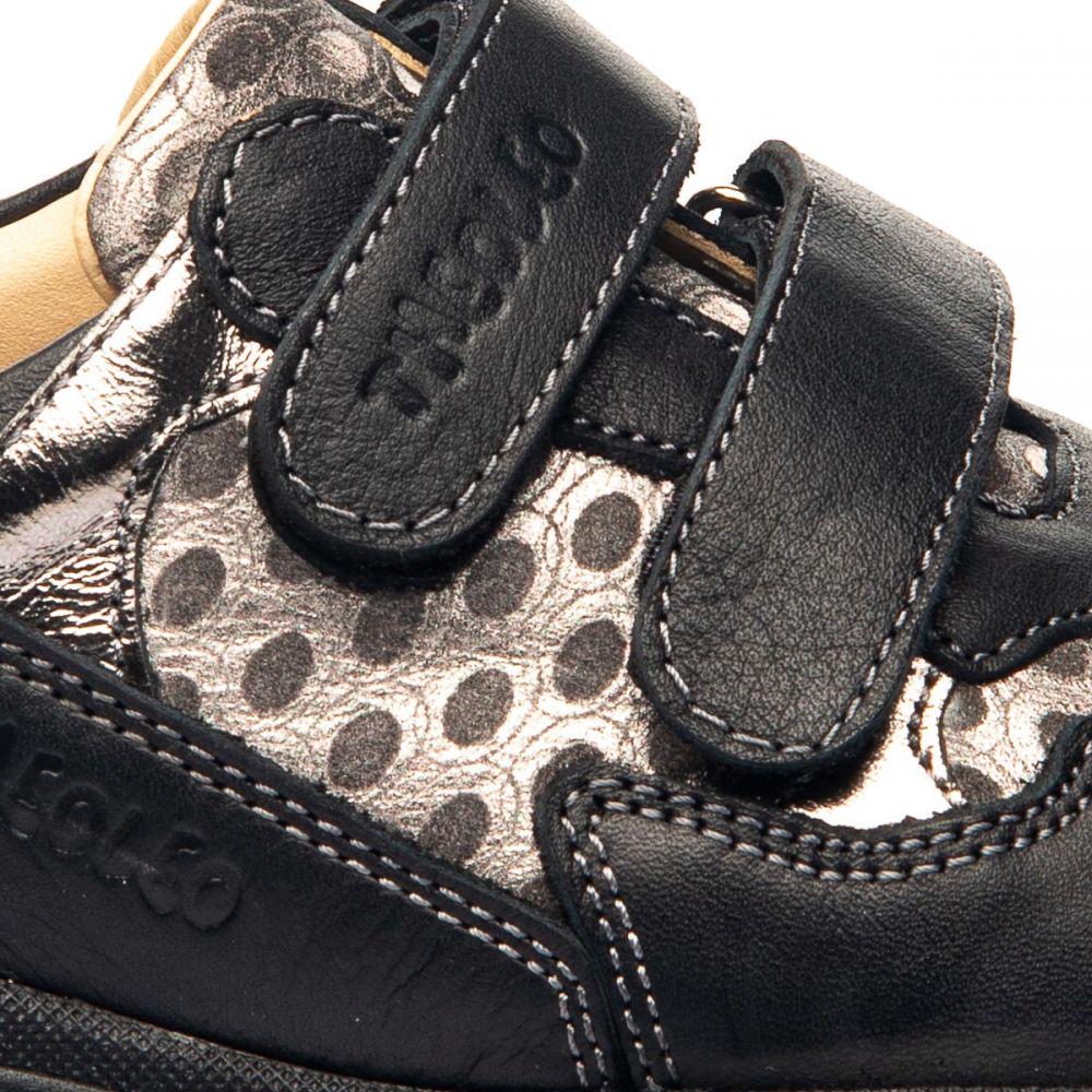 Кроссовки The Leo 1309 для девочек р. 31 20,5 см Черный/Золотистый - фото 4