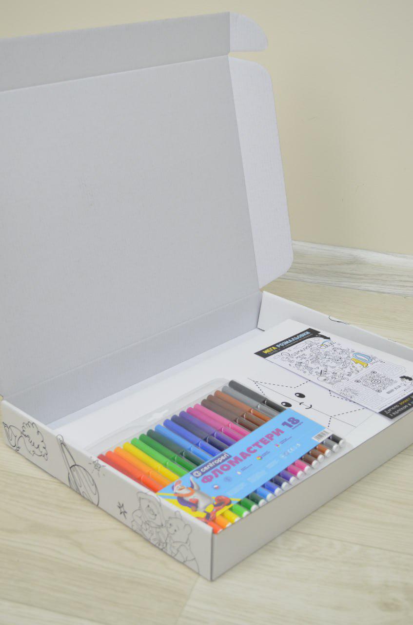 Розмальовка дитяча Замок 150х100 см (РК007) - фото 4 Розмальовка дитяча Замок 150х100 см (РК007) - фото 4