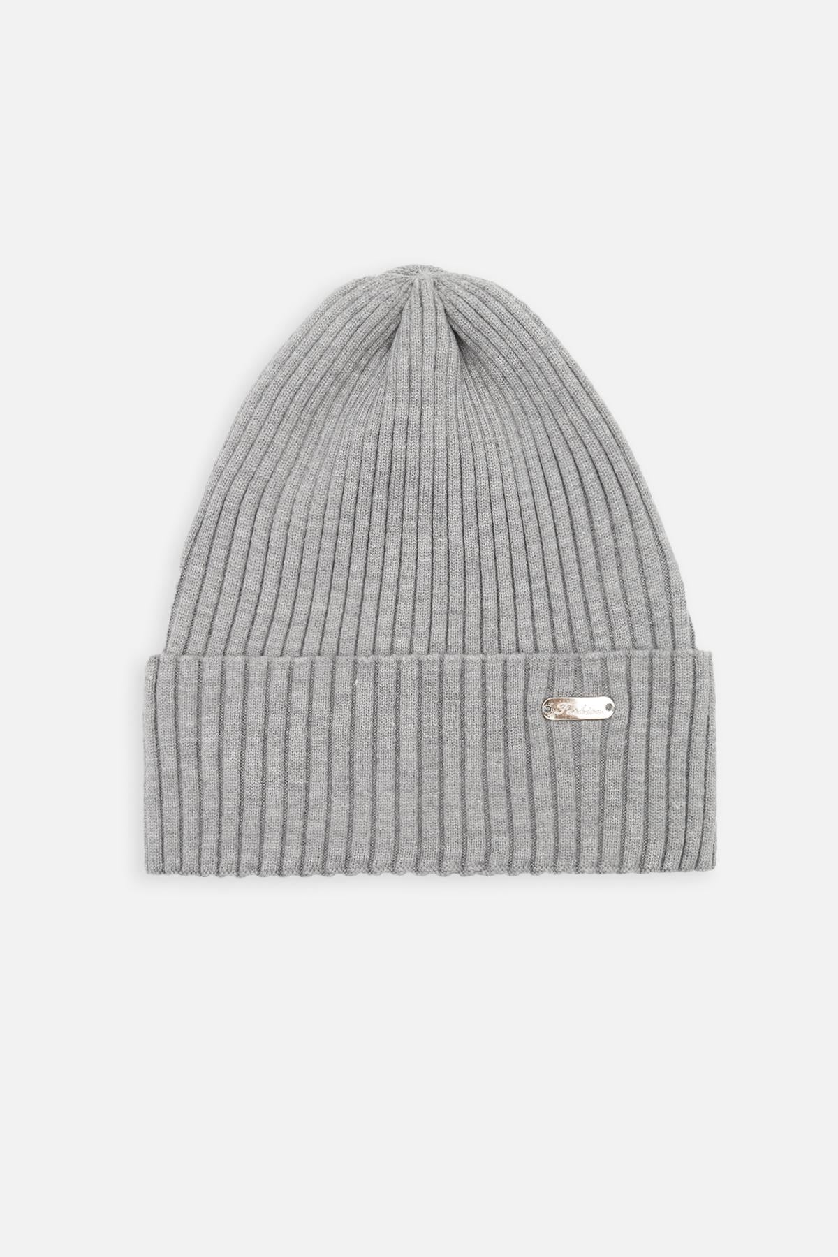 Шапка для девочки 54-56 см Светло-серый (24099928) Шапка для девочки 54-56 см Светло-серый (24099928)
