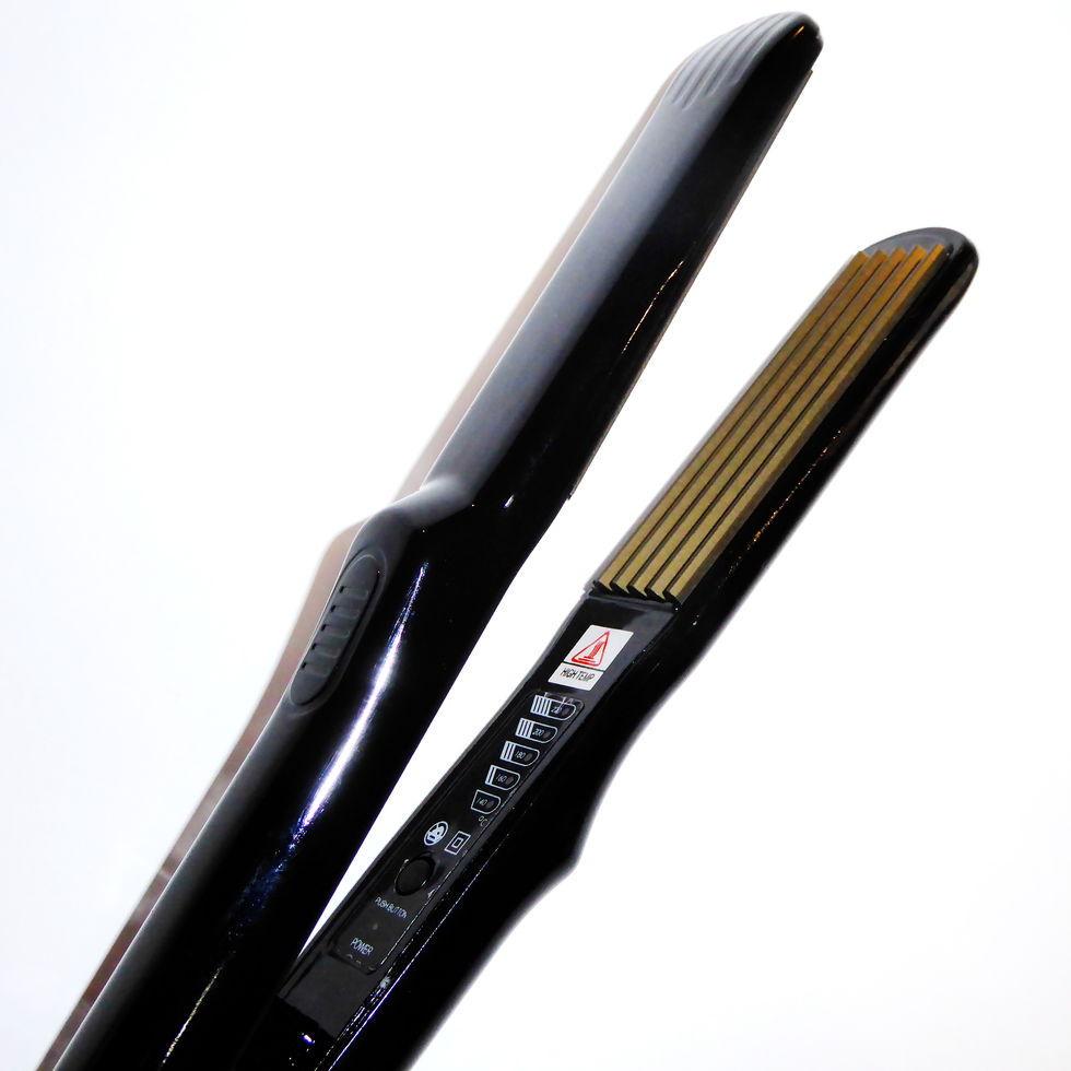 Праска гофре для волосся 119/5 зубів ДенІС professional Чорний (1453070690) - фото 8 Праска гофре для волосся 119/5 зубів ДенІС professional Чорний (1453070690) - фото 8