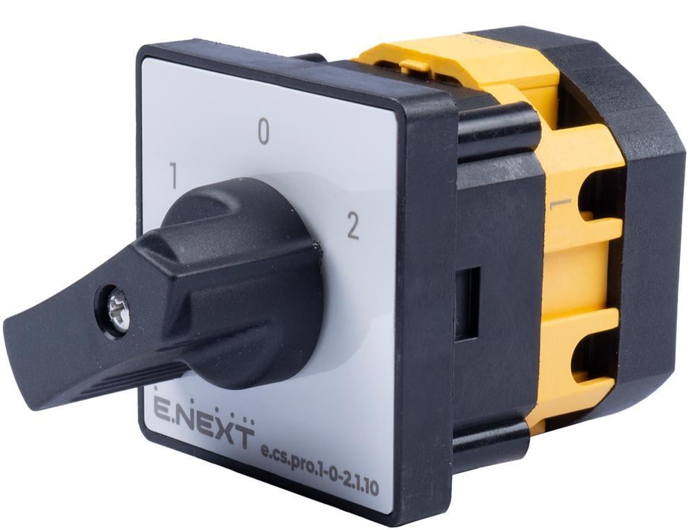 Перемикач пакетний E.NEXT e.cs.pro.1-0-2.1.10 1-0-2 1P 10A 440V (p093021)