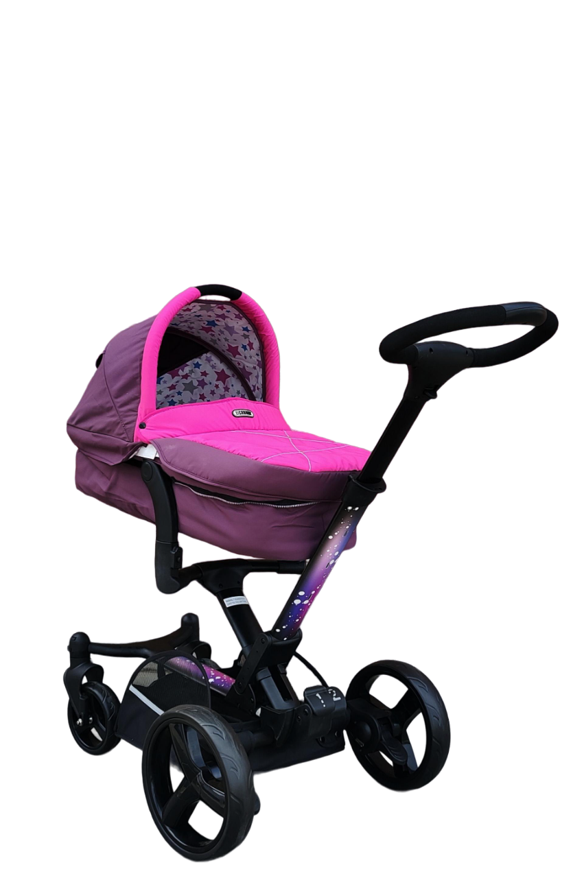 Коляска універсальна Eichhorn INSPIRE M3660 CARRYCOT 2в1 Рожевий