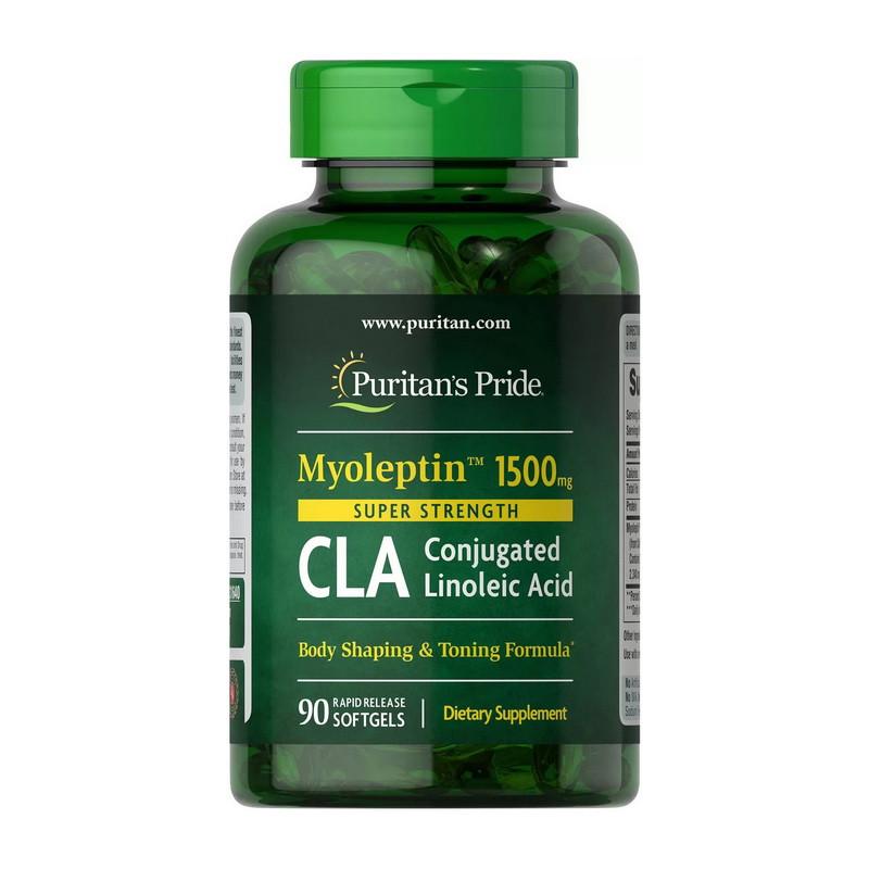 Конъюгированная линолевая кислота Puritan's Pride Myoleptin CLA 1500 мг 90 капс. (19228-01)