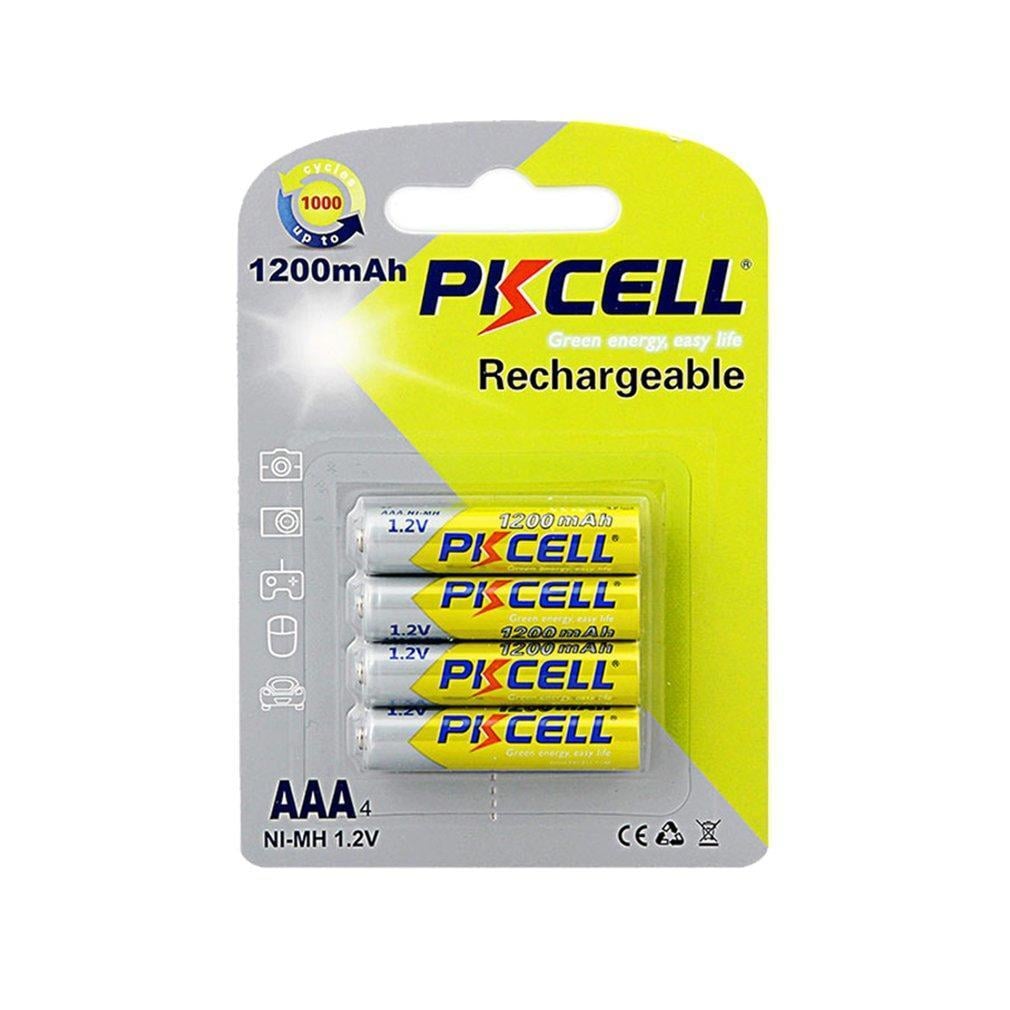 Аккумуляторы AAA PkCell 1200 mAh 4 шт. в блистере (PPZ1388)