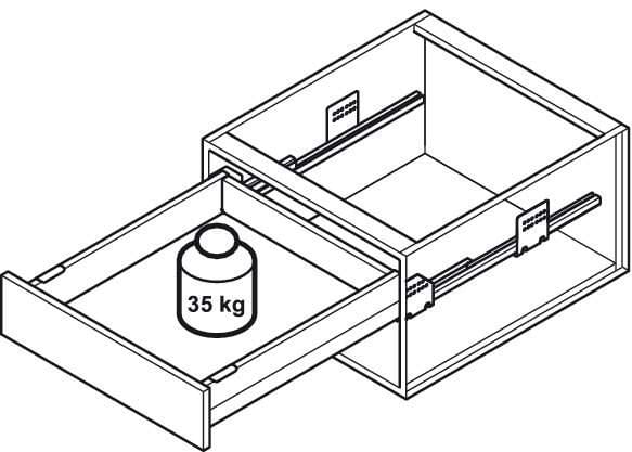 Комплект NM Matrix Box S35 S/C 84х550 мм Серый (FNT4608) - фото 2